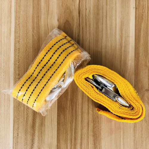 Manufacturer wholesale 3-meter 3-ton trailer rope, vehicle mounted trailer rope, outdoor safety emergency towing rope for automobiles