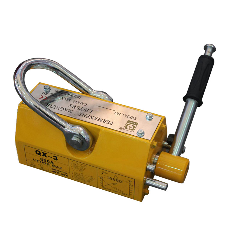 厂家供应600kg起重吸盘 永磁起重器 磁力吊  起重设备工具 3.5倍