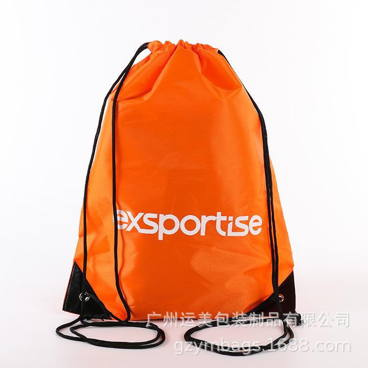 加急卡通抽绳棉布袋环保印花帆布收纳拉绳束口袋定 制logo