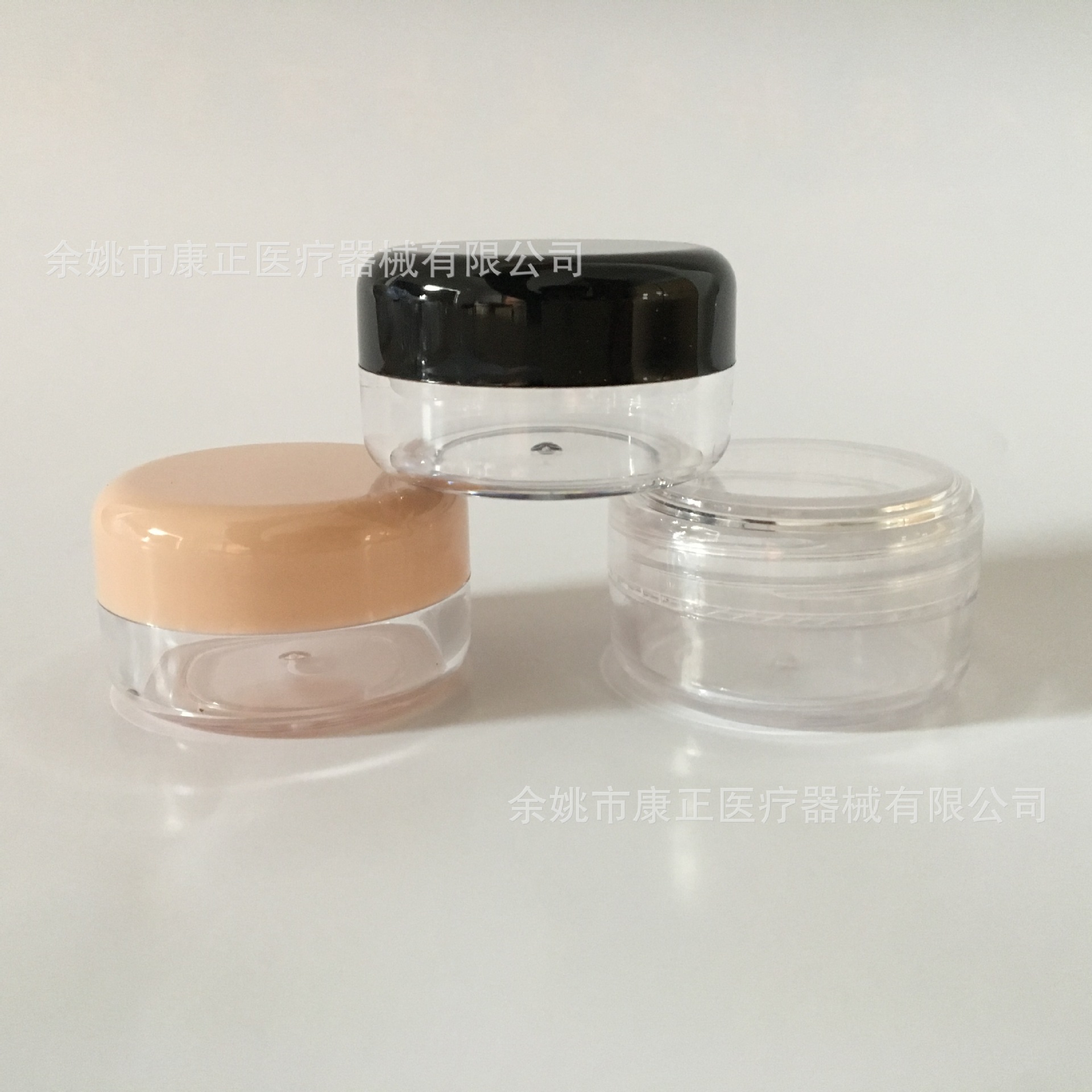 20g透明膏霜瓶 直径44高度26 面膜泡瓶 PS化妆分装瓶面霜盒霜膏瓶