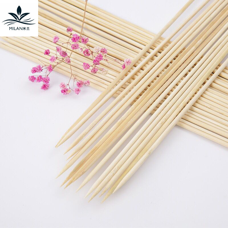 Floral de bambú palo de dibujos animados ramo DIY hecho a mano Rose haciendo flor Varilla material barbacoa herramienta ramo arreglo de flores palo de bambú