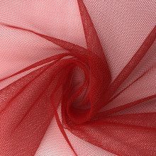 36A经编100%涤纶网眼布 蚊帐布/婚纱用网 加密六角网 软网纱现货