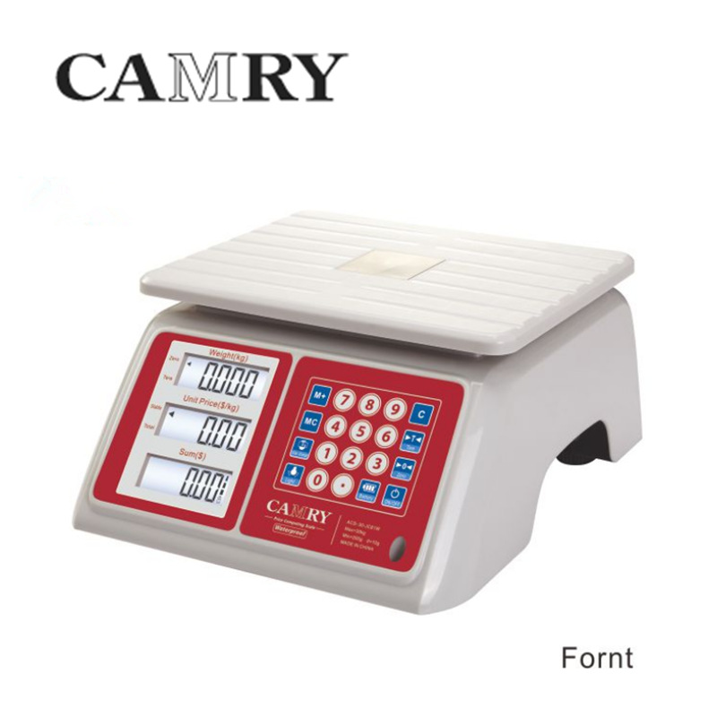 香山CAMRY 电子称15KG电子称厨房台秤ACS-6-JE41