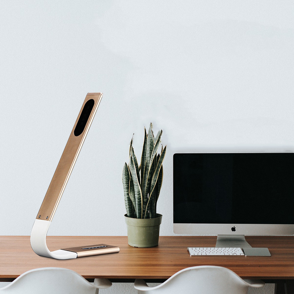 廠家銷售省電折疊四色溫可調光可小夜燈LED台燈D108護眼usb