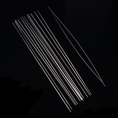 Threader large eye needle bead needle DIY handmade necklace threading bead needle with an opening in the middle bead needle wholesale