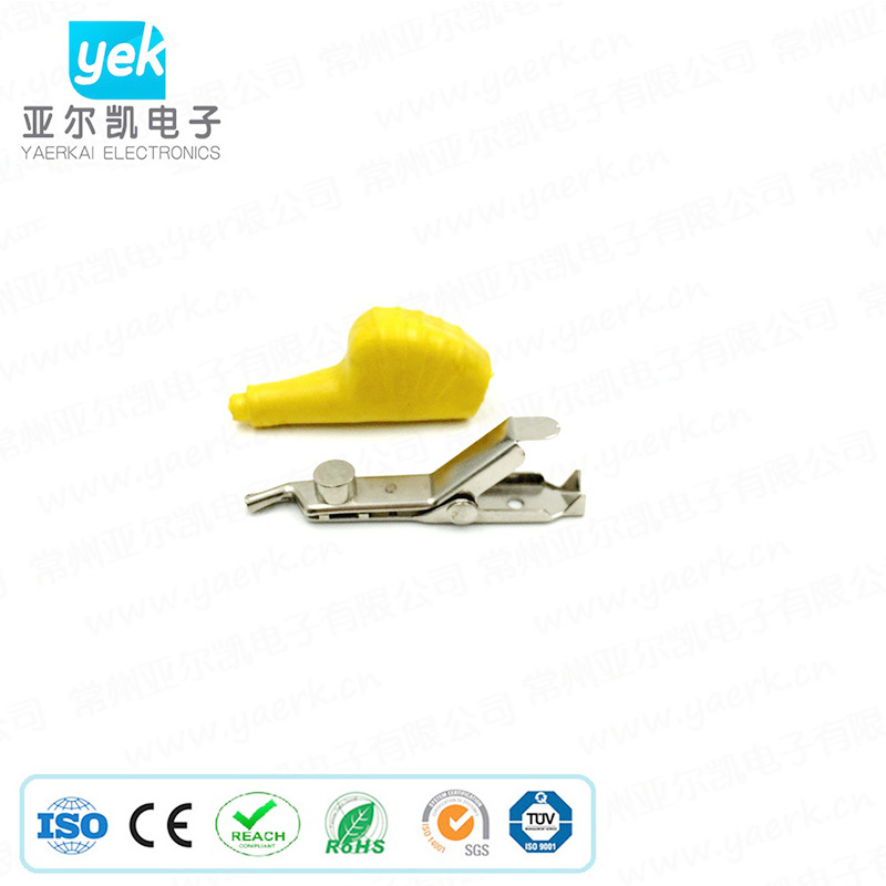 供应优质测试夹 鳄鱼夹 电瓶夹 连接器 冷压电机连接夹子