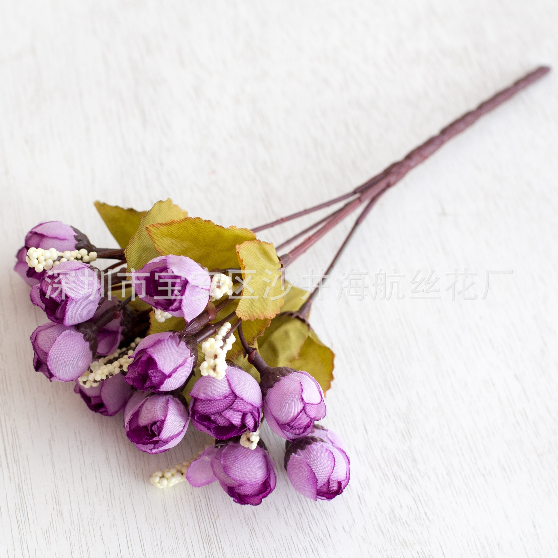 15 mini rosas 15 otoño brotes de perlas Rose Buds brotes de estrellas flor artificial Flor de seda flor falsa