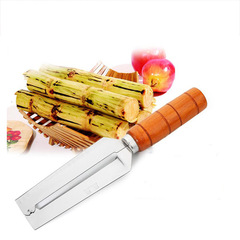 批發不鏽鋼小號甘蔗刀 削皮器木柄菠蘿刀菠蘿削皮刀