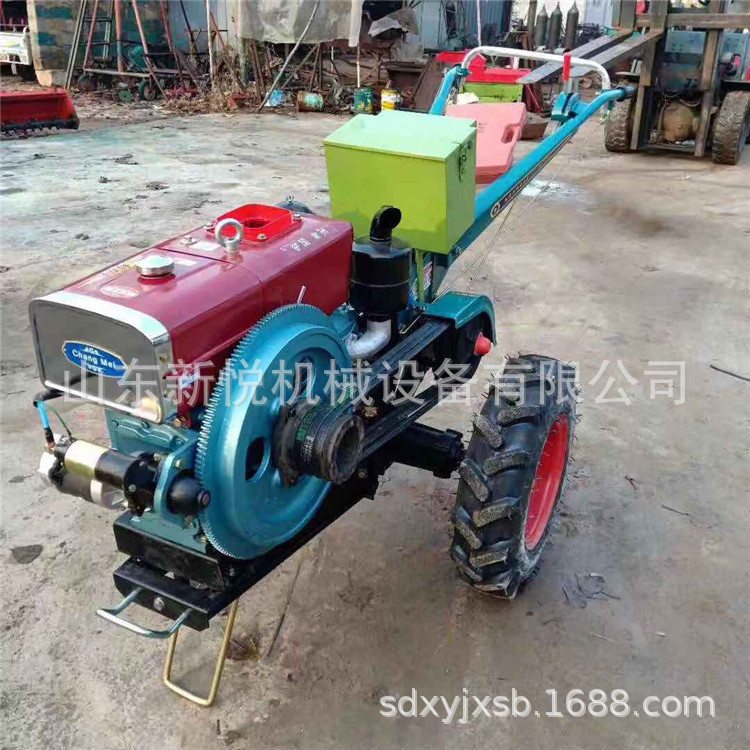 供应多种型号底盘手扶拖拉机 多功能起垄犁地机 水旱两用打田机