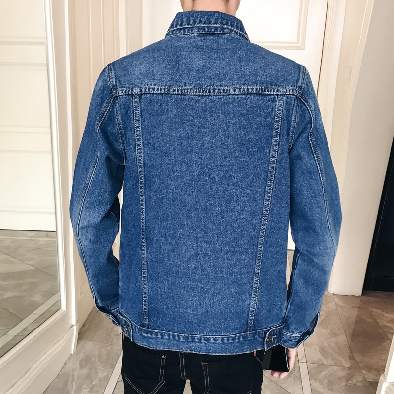 Herbst und Winter neue Herren-Jeansjacke, lässig, Herren-Oberteile, vielseitig, Slim-Fit-Herrenjacke, Modetrend_voghion.com