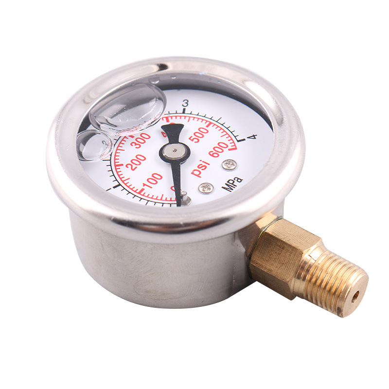 专业生产不锈钢充油表压力表净水器油压表液压表高精度压力表