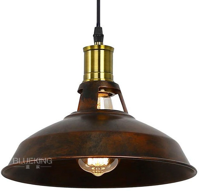 녹슨 색 샹들리에