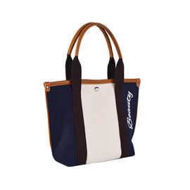 定制飘带千层包经典pu撞色帆布女包OEM 刺绣日本复古妈咪包小包袋