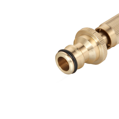 Manufacturer Supply Pure Copper Straight Spray Water Gun Household Car Washing Watering Gun Pure Copper Car Washing Tool Straight Spray Gun