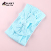 Summer advanced hair accessory, children's nylon headband with bow, high-quality style