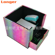 2015新品  PU皮革便签盒  办公礼品便签盒 LG8050