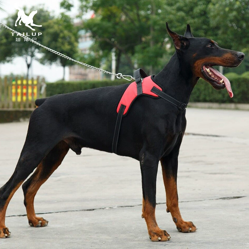 Cocky Tail Товары для домашних животных Седловидный нагрудный ремень для большой собаки Большой и Средний ошейник для тягового каната для собак Amazon Cross Border
