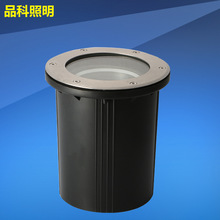 埋地灯外壳嵌入式不锈钢灯具外壳配附件 公园草坪防水射树灯直销