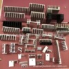 Bridge pile radiator chip 220 aluminum heat sink aluminum profile To-3P heat sink 22*10*30 double stitches