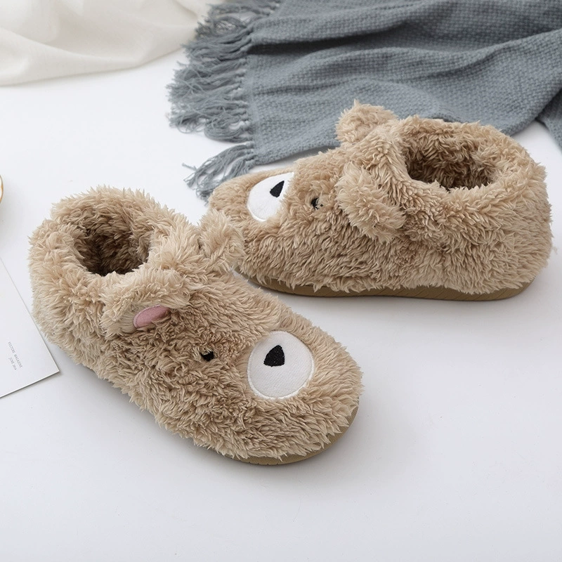 Демисезонные нескользящие износостойкие тапочки, (跨境贸易), Aliexpress, с маленькими медведями, оптовая продажа