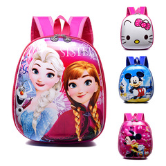 Children's backpack hard shell anime set for kids kindergarten cartoon 2-3-5 years old boys and girls dual shoulder bag