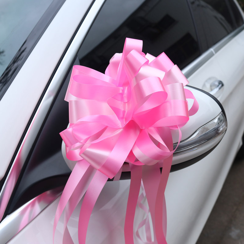 Paquete de 10 nuevos estilos, color perezoso, lazo grande, flores de tirón, floristería, materiales de embalaje, accesorios, suministros