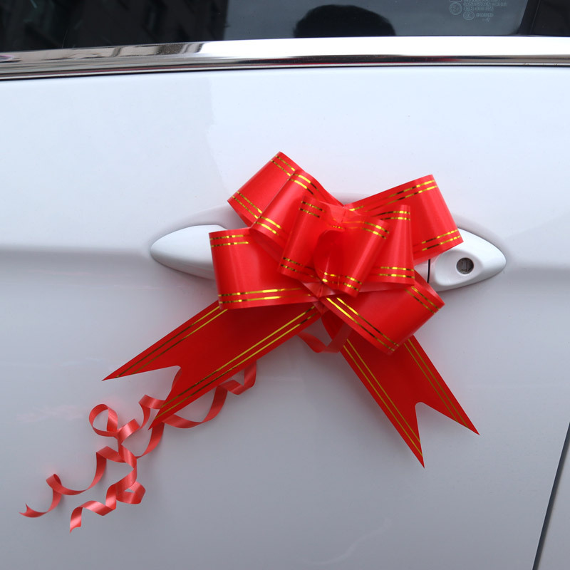 50 borde dorado Xi personaje gran mano tirar flor boda coche tirar flor boda decoración de la habitación de la boda embalaje regalo tirar flor boda