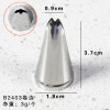 Laser welding 304 stainless steel mounting mouth pattern modeling cake cookies cooking baking tool