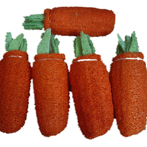Natural loofah radish pet toothbrush pet oral hygiene pet supplies dental care pet toy