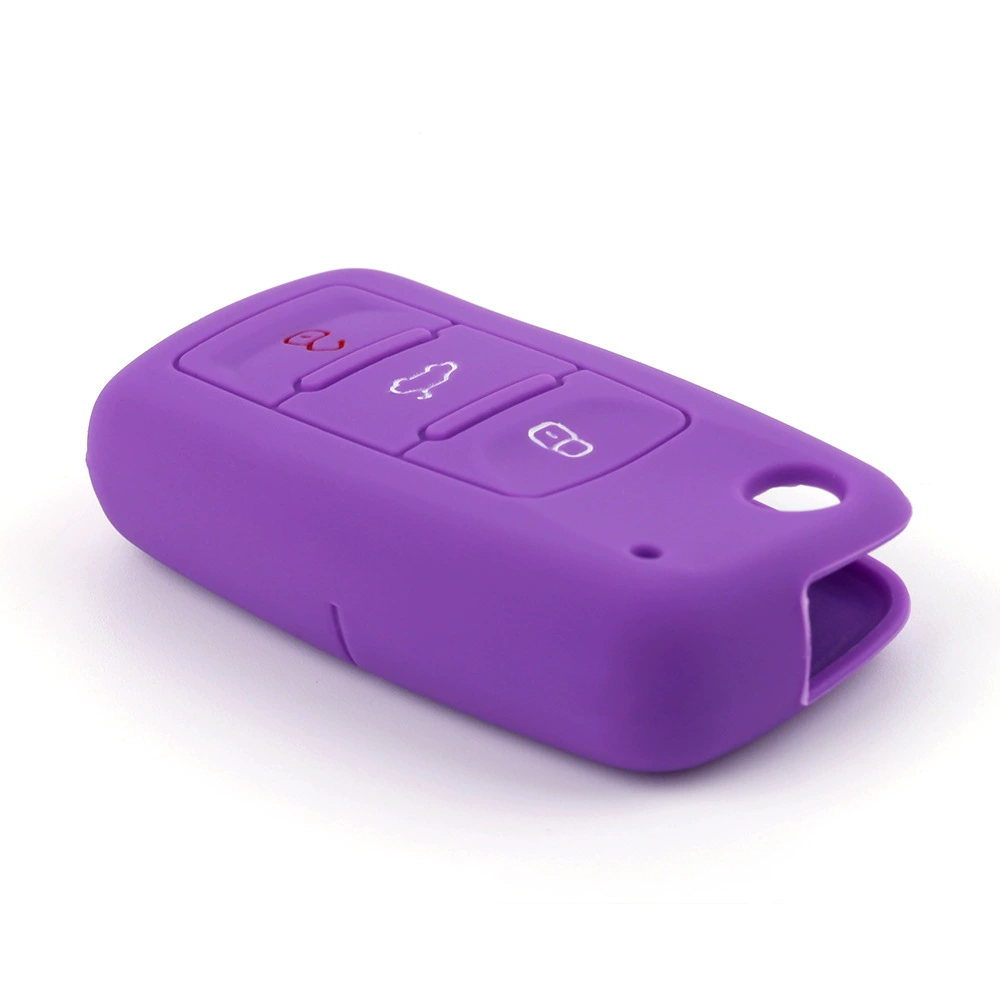 Подходит для Volkswagen Santana POLO Silicon Plane Key Bao Jieda Soft Platform Back Bag Golf Car Remote Control cover
