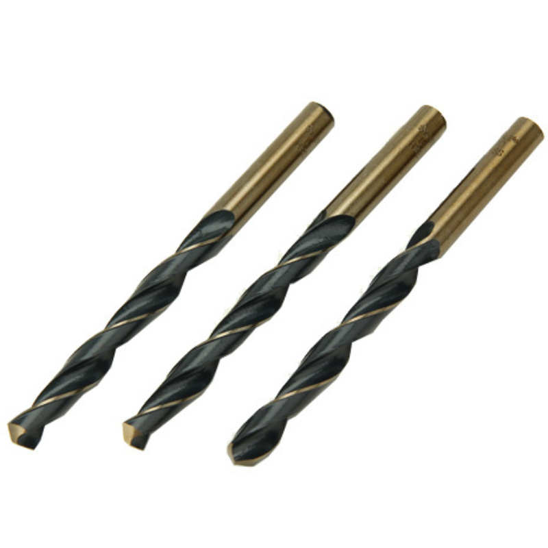 Fang Dawang 9341 boutique straight shank twist drill stainless steel angle iron wood hole drill set 0.5-14mm