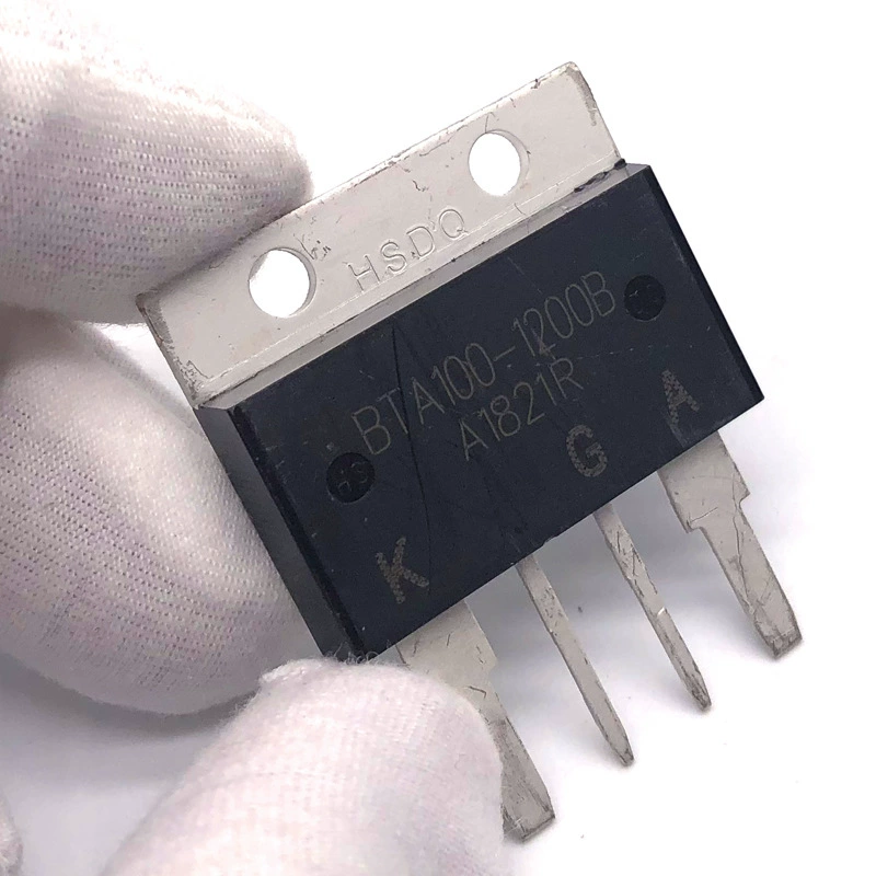 BTA100-1200B/800B прямой штекер 10KW управляемый кремниевый мощный двунаправленный тиристорный ножной чип 100A