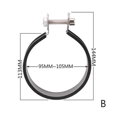 Steel Clamp, 11cm, Motorcycle General Parts