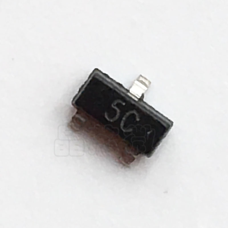 厂家直销BC807-40 丝印5C BC807 SOT-23 PNP贴片三极管 长期现货