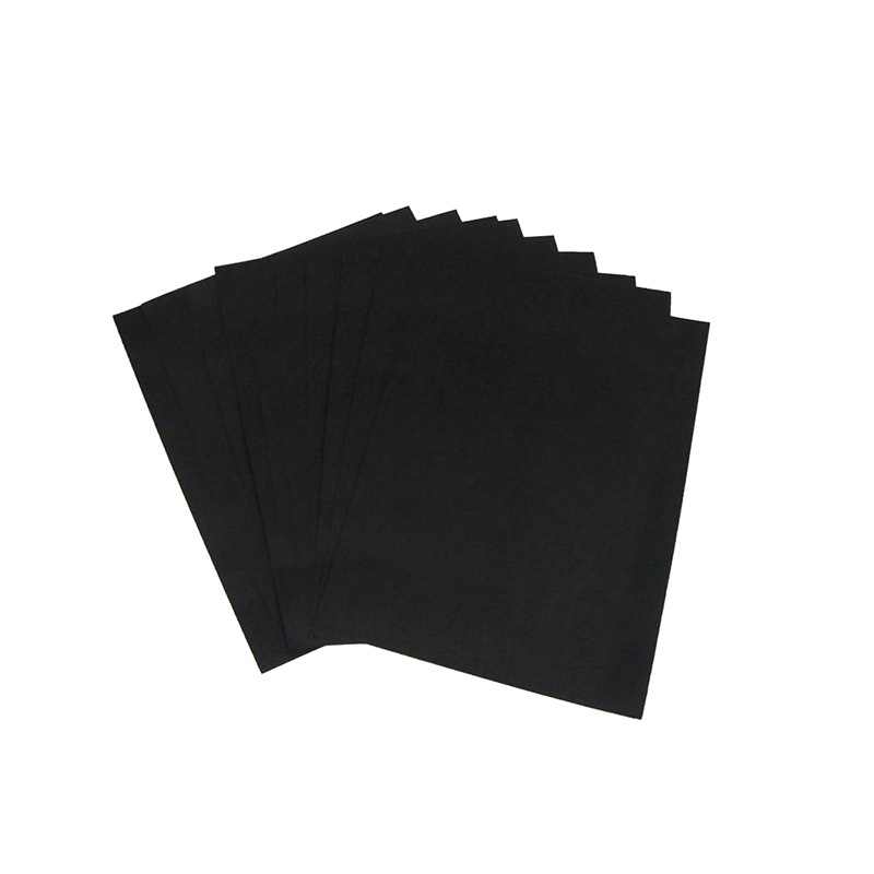 卡纸生产厂家直销80g优质黑卡纸 可代替全木浆黑卡纸
