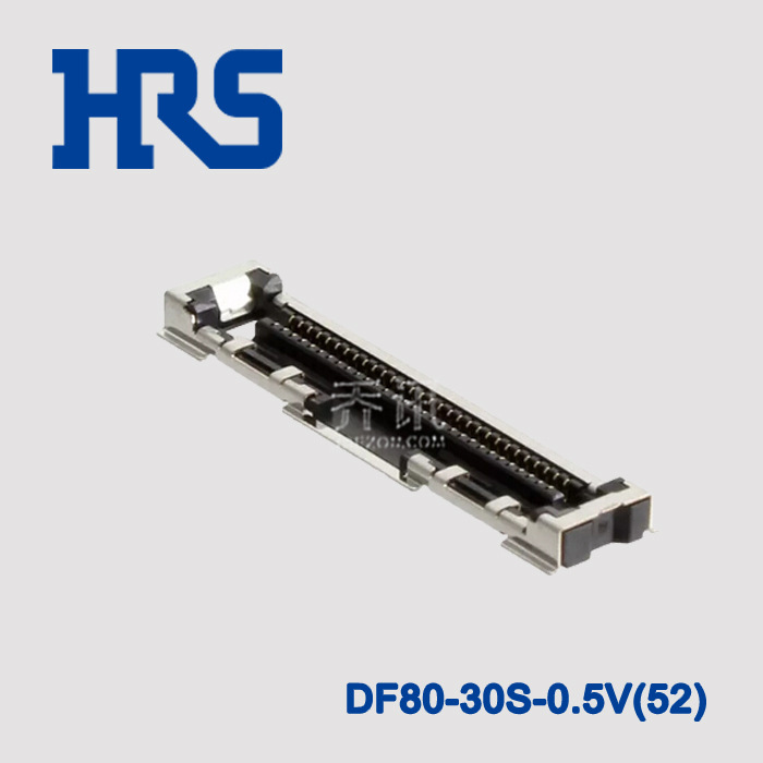 hirose DF80-30S-0.5V(52) ���� ���������� 30pin HRS 0.5mm���