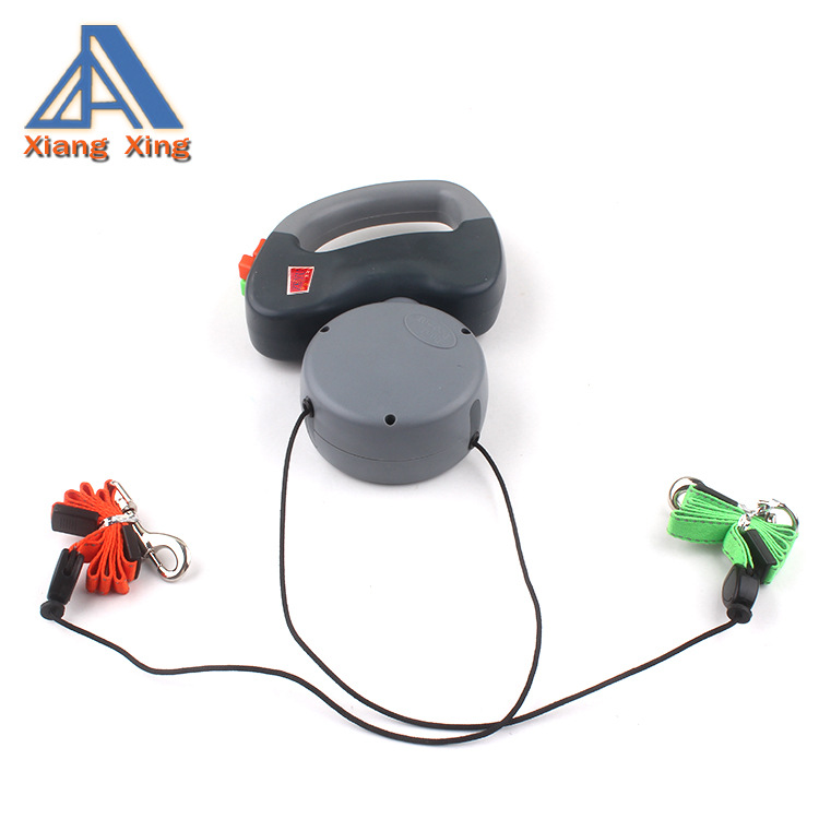 Laisse pour chien rétractable automatique à double crochet de 3 m de long, avec livraison stable à long terme_voghion.com