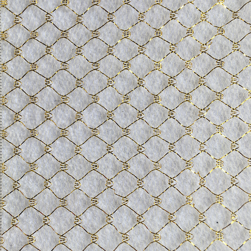 供应提花面料金黄黄