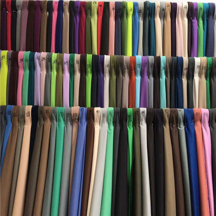 现货供应75D双面针织里布用于里衬布窗帘靠垫装饰布等全涤佳积布