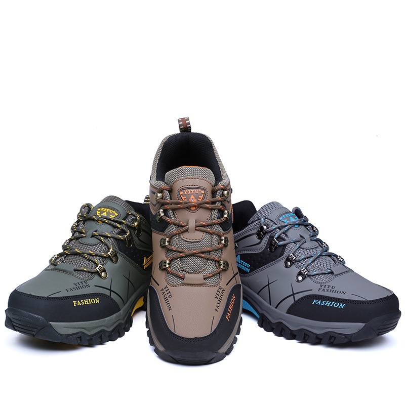 ActiveGo Men's Outdoor Hiking Autumn Winter New Low-top Trekking Trail Shoes Dropshipping_voghion.com