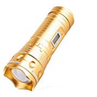 Factory wholesale direct blue fishing lights night fishing lights dual light source three light source charging 9 zoom