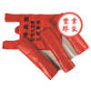 Manufactor wholesale market currency plastic bag PO Handle Vest type garbage Packaging bag Market Shopping bag