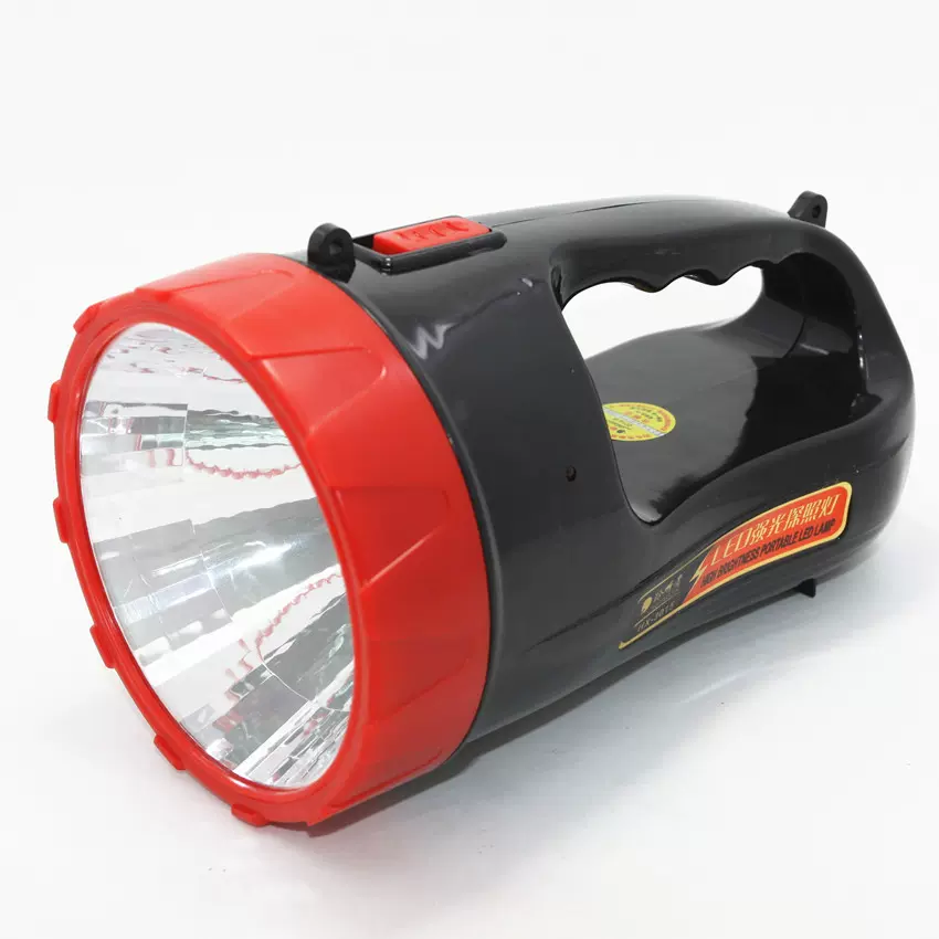 聆听者手电筒家用可充电消防强光照明灯户外远射手提式应急探照灯