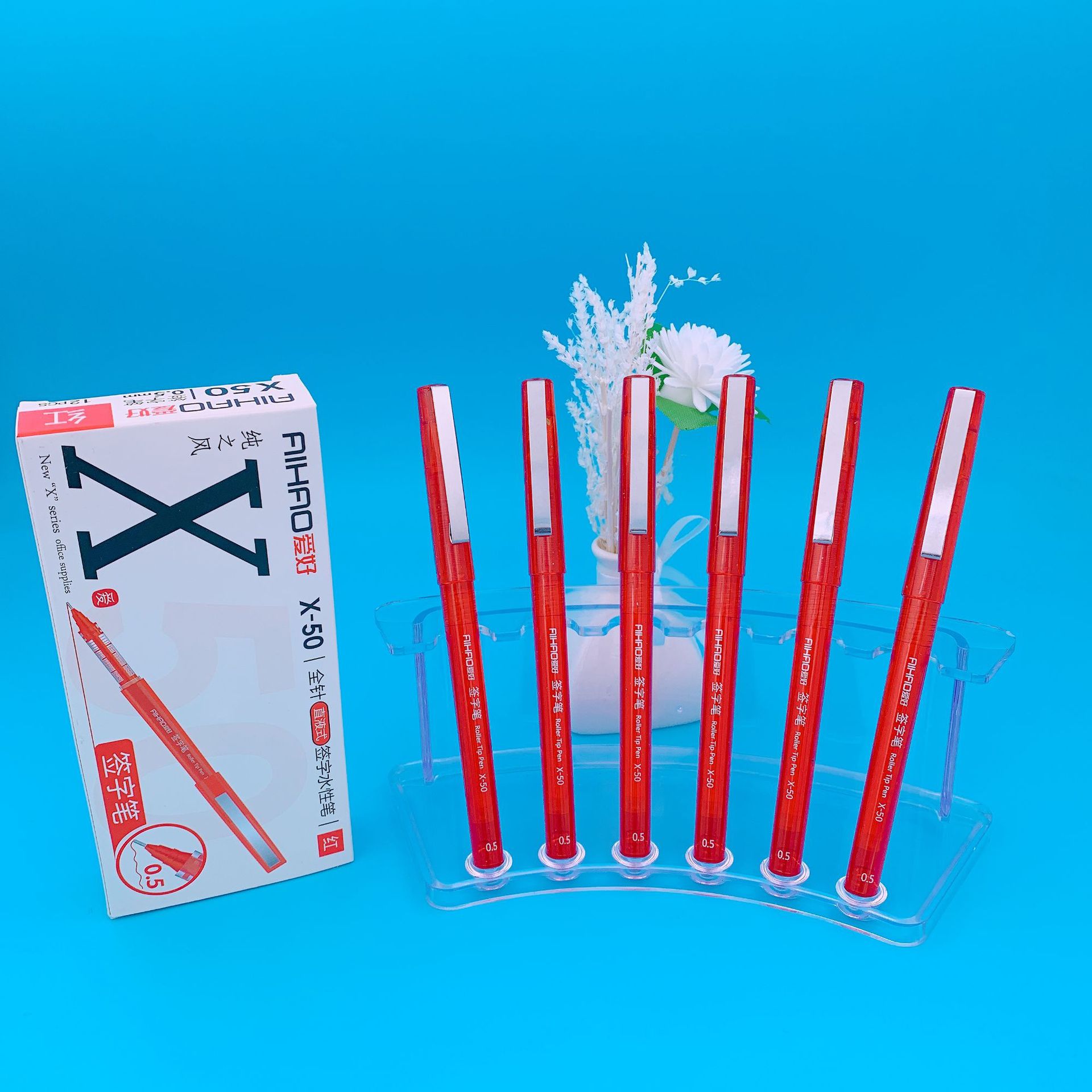 빨간색 단일 가격(전체 상자에 12개)