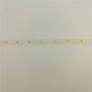 Small Batch Safety Line Paper Manufacturer Special-shaped Positioning Window Safety Line Paper Coated Safety Line Paper Production