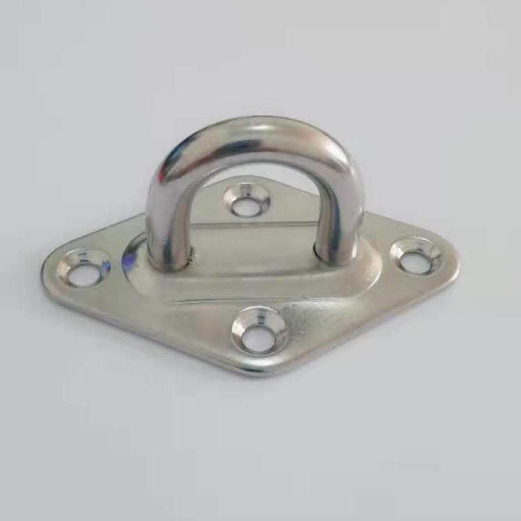 不锈钢304 316菱形船栓座 眼板 船用五金配件 船舶配件
