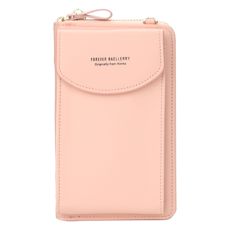 Baellerry monedero transfronterizo bolso del teléfono del hombro del crossbody de las mujeres bolsillo largo de la moneda de la cartera de las mujeres