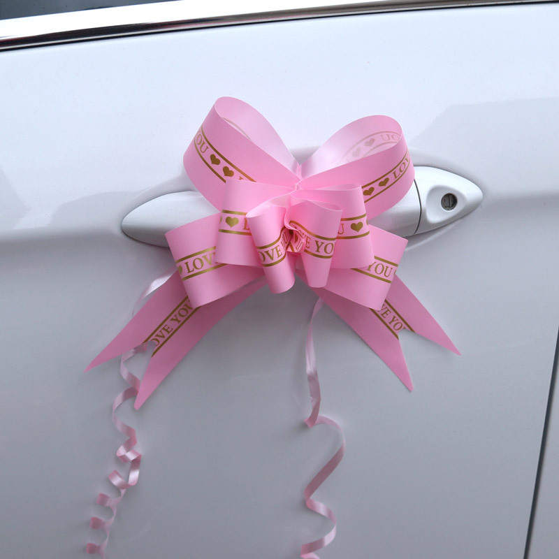 Nueva gran guirnalda inglesa boda coche decoración de la habitación mano guirnalda puerta manija arco guirnalda boda suministros