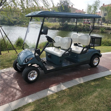 厂价促销4座警务巡逻代步全封闭款式低速油电两用燃油助力四轮车