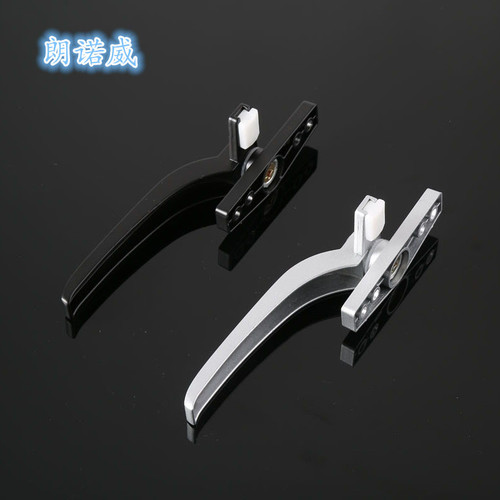 Type 50 aluminum alloy door and window handle, curtain wall hung window handle, outward-opening window 7-character window lock, casement window handle
